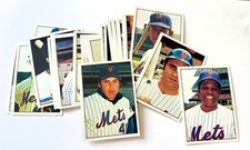 New York Mets 1975 SSPC Team lot of 35:  Mays, Seaver, Torre, Koosman, Alou