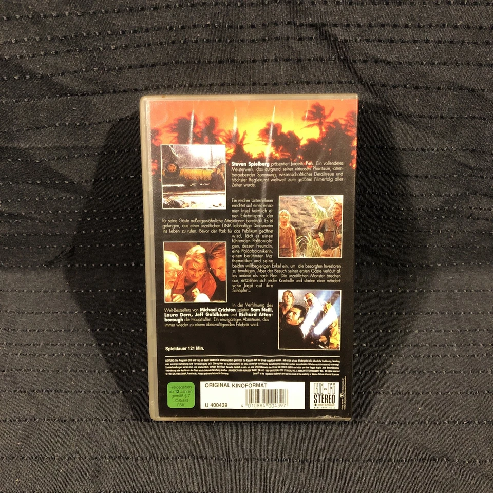 VHS Jurassic Park  - Bild 2 von 3