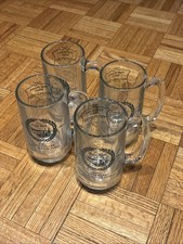 1982 PIASA MOTOR FUELS Alton, IL 50th Anniversary Beer Glasses (4)
