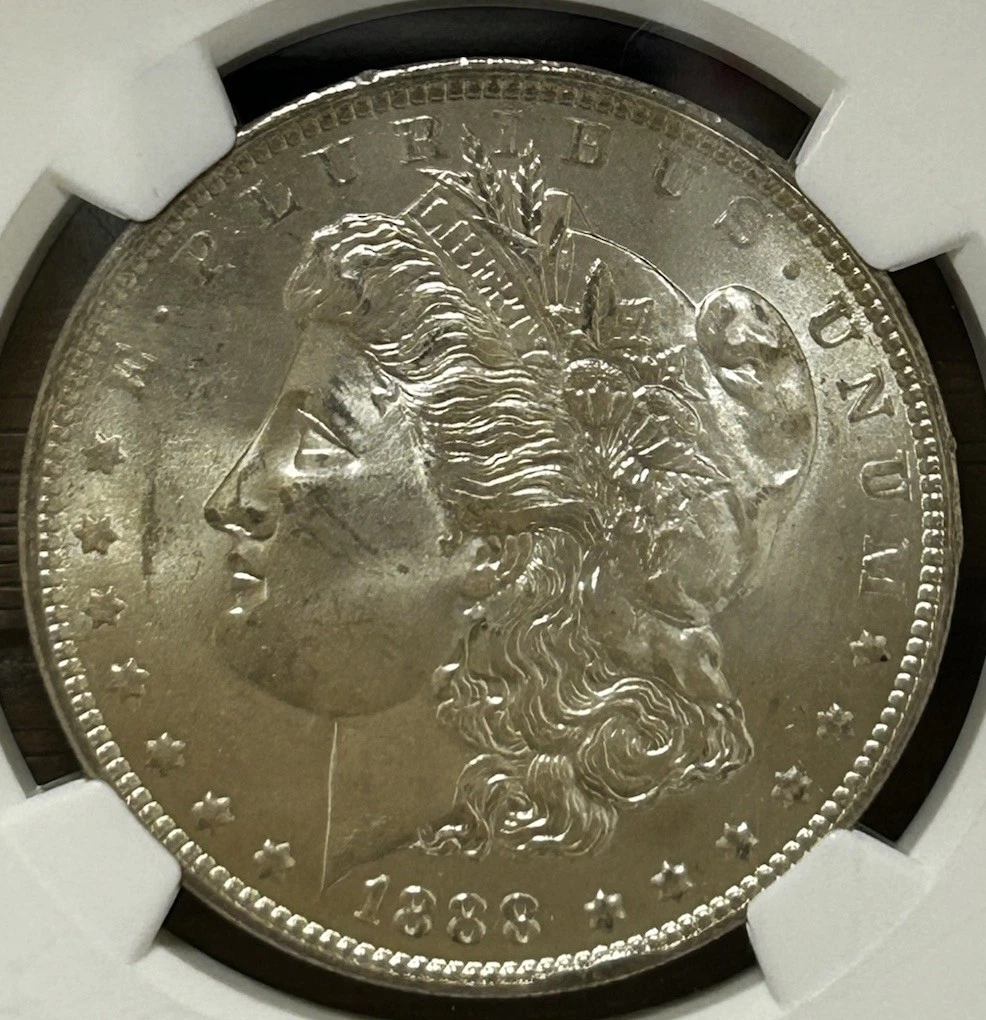 MS 64 Graded 1888 Year Morgan US Dollars (1878-1921) for sale | eBay