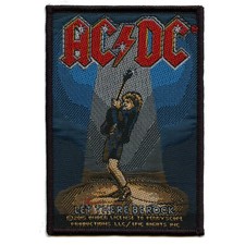ACDC Let There Be Rock Patch Angus Guitar Solo Woven Sew On
