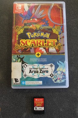 Pokemon Scarlet and The Hidden Treasure of Area Zero - Bundle (Nintendo Switch,