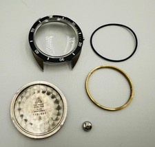 Raro Omega Seamaster 120m S/steel diver completo cassa orologio uomo ref. 135.027