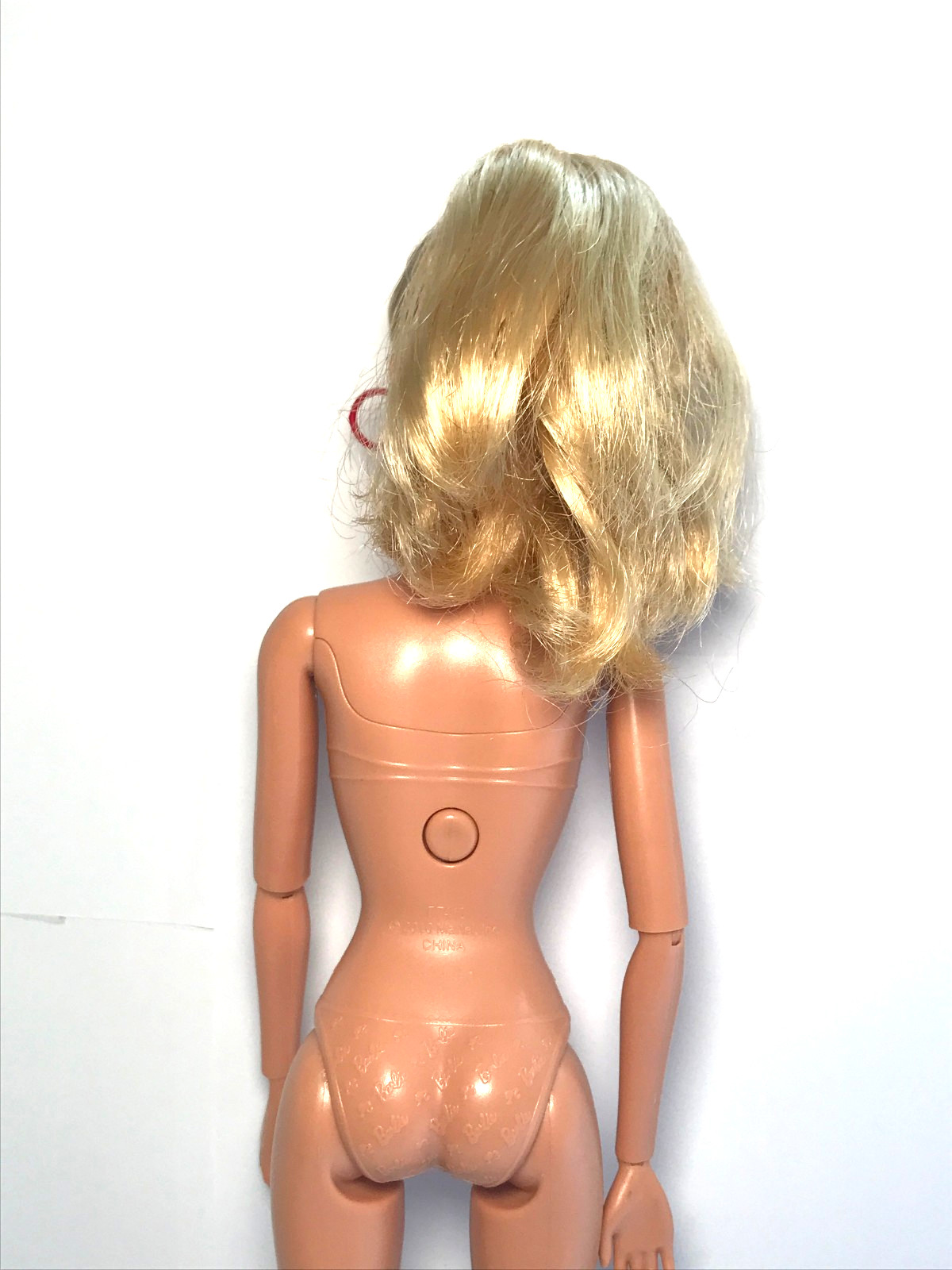 Nude Barbie 2010 Fashionistas Swappin' Styles Cutie V4381 Doll For OOAK