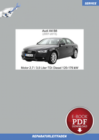 PDF Audi A4 (2007-2015) Reparaturanleitung Motor 2,7 / 3,0 Liter TDI 163-240PS
