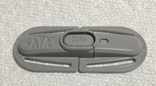Uppababy Mesa Car Seat Lower Lap Leg Clip Buckle Gray Replacement 1017-MSA-JKE