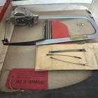 Vntg Dremel Moto-Saw electric scroll saw w/ original box & blades Restore/parts