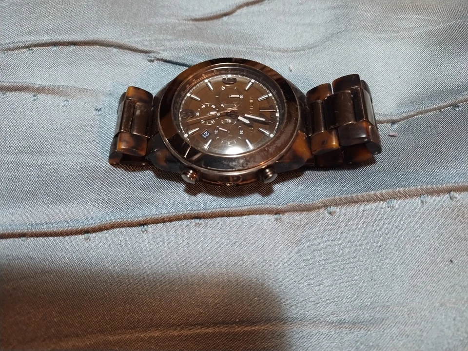 Reloj Michael Kors Hombre Necesita Reparación Piezas Falta Dial Giratorio Foto 2 de 4