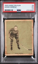 1933 HAMILTON GUM #8 HOWIE MORENZ PSA 1.5
