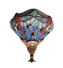 Tiffany Wall Scones Lamp Stained Glass Scones Light Fixture Hall Tiffany Wall