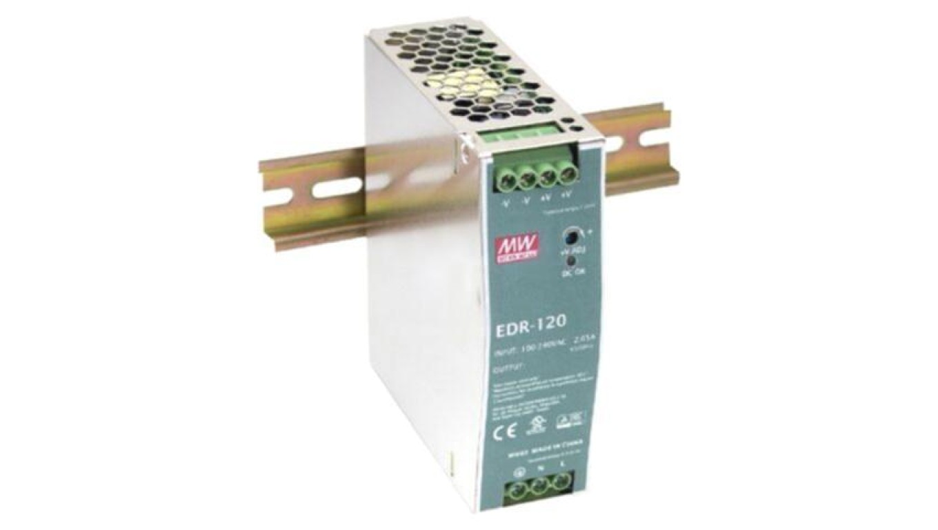 Switching Power Supply, for DIN Rail, 120W, 48VDC EDR-120-48