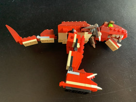 LEGO  Creator: Model: Creature: 6914 Prehistoric Hunters Dinosaur Build