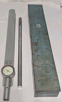 Torque Controls Aircraft D4420F Dial Torque Wrench 0-400 Ft/lbs Tool
