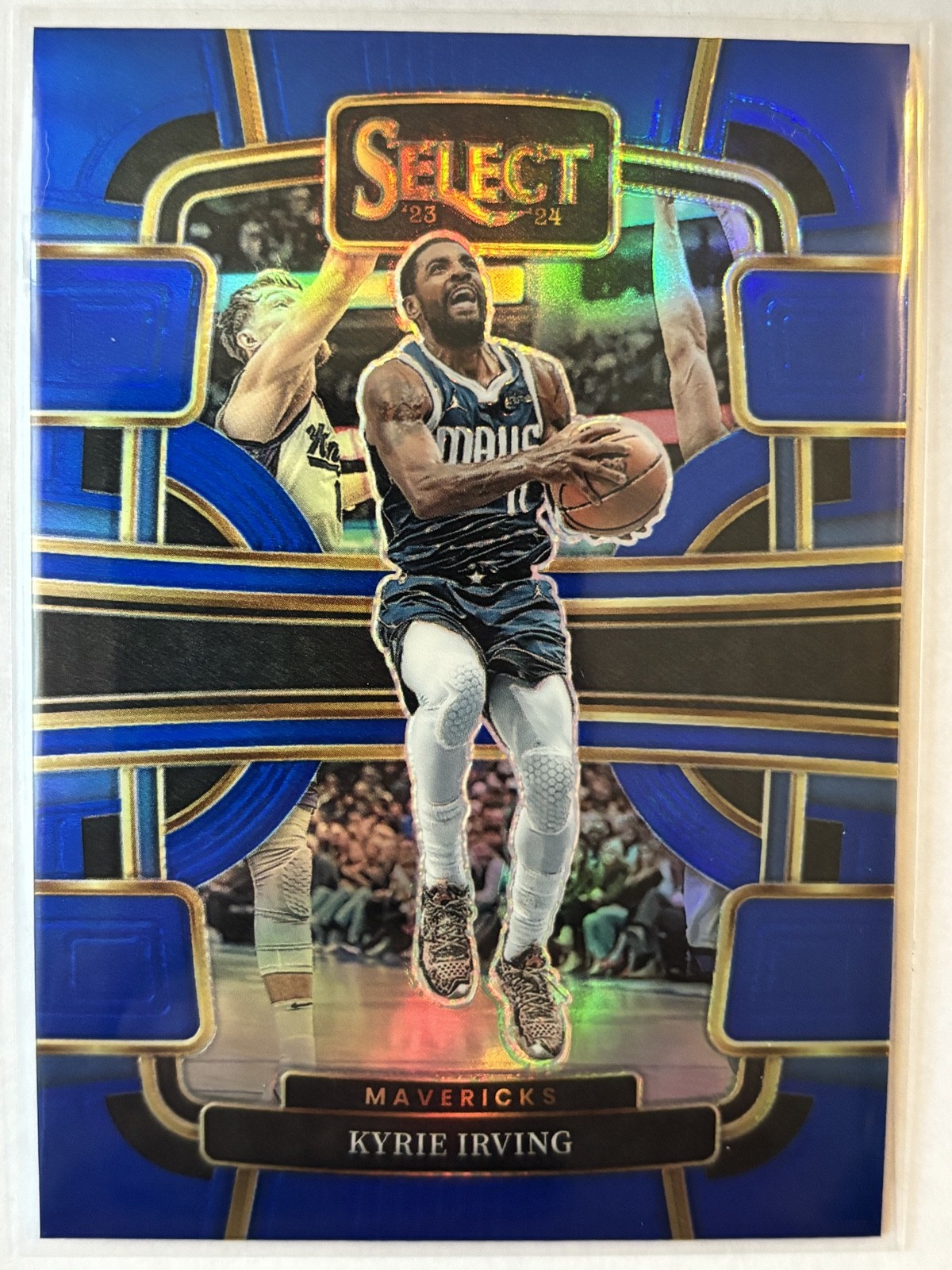 2023-24 Panini Select - Concourse Kyrie Irving #21 Blue Prizm