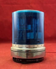 Vintage Ge Blue Max Police Light Radio - Extremely Rare - Powers Up For Repair