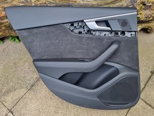 Audi A4 B9 Saloon O/S Drivers Side Rear Door Card Black 8W0867318 2015-2025