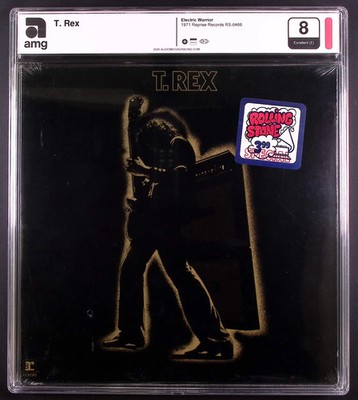 AMG GRADED 8 Sealed T. Rex Electric Warrior 1971 Reprise USA LP Vinyl Record