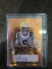 Jayden Daniels 2024 Leafy Electrum CRYSTALLOGRAPHY AUTO #CLA-JD2  27/49
