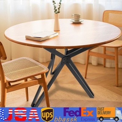 Metal Table Base 26*28.4in Heavy Duty Legs for Glass Marble Wood Table Tops