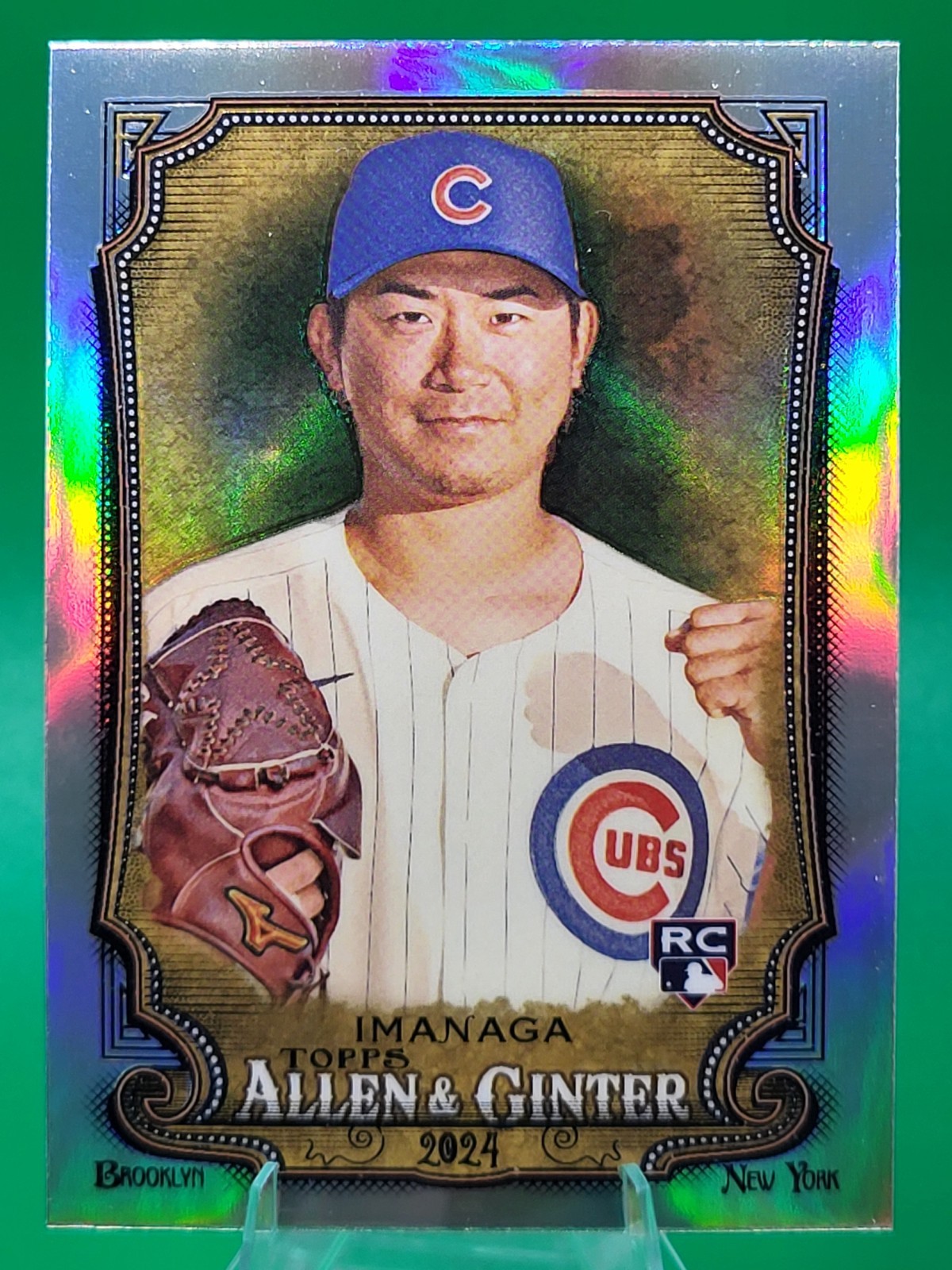 2024 Allen & Ginter Shota Imanaga RC Chrome Refractor #181 Cubs