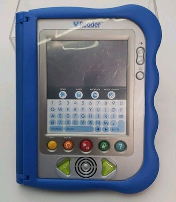 VTech V.Reader Interactive E-Reading System Console +Dora Cart. No Pen. Works 