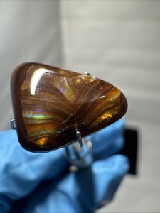 Stocking Stuffer Collection 7. CT Fire Agate Choice/High Grade Cabochon  #14