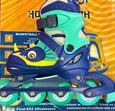 Weskifan Dinosaur Youth Adjustable Inline Skates KLLBX-ZP-01 XS S M L