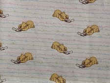 VINTAGE Winnie the Pooh: Mini Poohs Spring Industries - BTFQ: 18 x 22