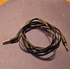 Black 3.5mm Male to Male AUX Audio Cable, Universal Compatible