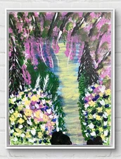 Original Art 11x14 Canvas Contemporary Art, Modern Home, Museum Decor