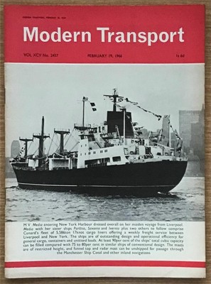 MODERN TRANSPORT Magazine 19 FEB 1966 #2437 Hover Show 66