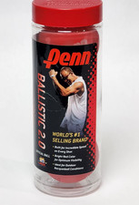 Penn Ballistic 2.0 Racquetballs 3 Pack Red Outdoor Fast Balls