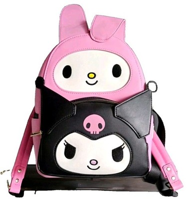 LOUNGEFLY HELLO KITTY KUROMI MY MELODY SANRIO EXCLUSIVE BACKPACK TAG BRAND NEW!