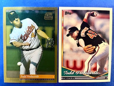 Todd Frohwirth 1994 Score Gold Rush & 1994 Topps Baseball - Orioles