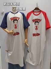 New Unused SALE Korea Limited Betty Boop Casual Dress Cotton 2 Colors Available