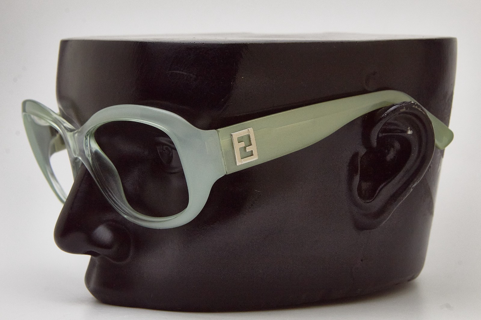 Vintage Fendi FS5102 Mint Green Oval Eyeglasses 2000s Italy Coquette Aesthetic thumbnail 18