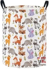Baby Laundry Basket Baby Nursery Hamper Kids Laundry Basket Toy Storage Animal