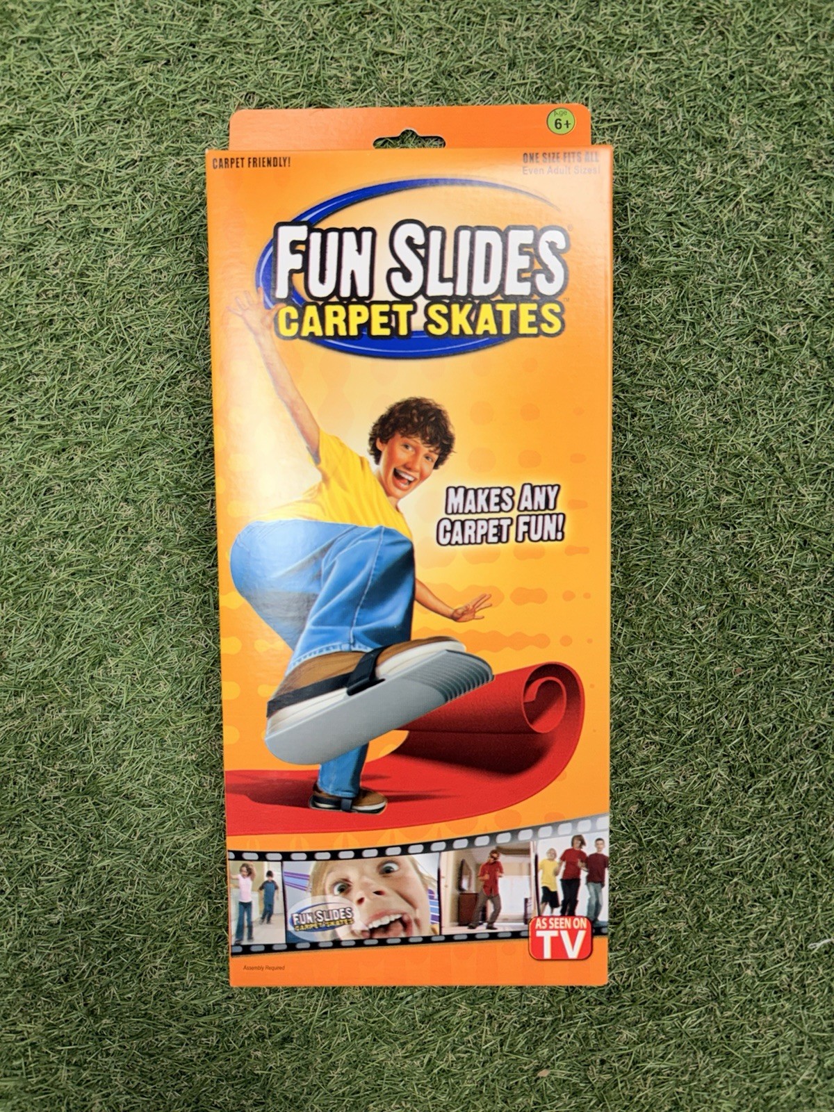 Fun Slides Carpet Skates Silver Kids Indoor Skate Park Play