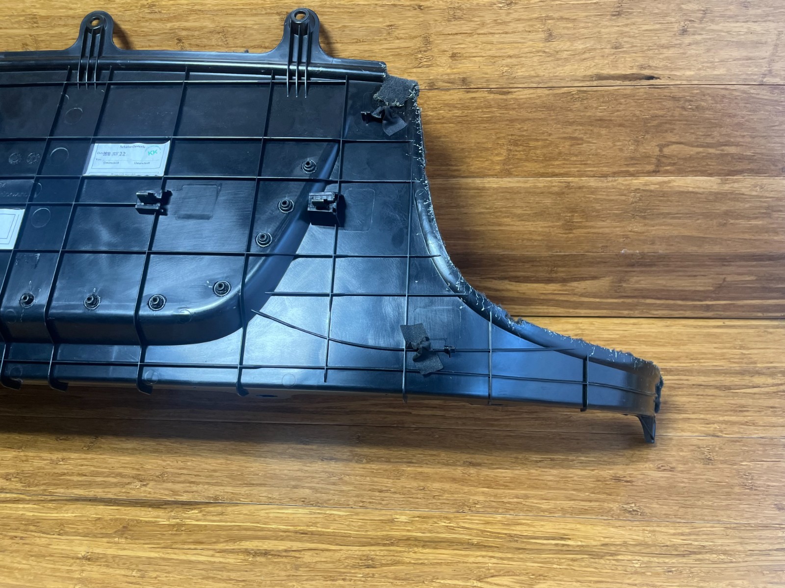 Audi R8 2016-2024 Rear Cargo cover Black