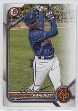 2022 Bowman Draft Simon Juan #BD-52 3x7