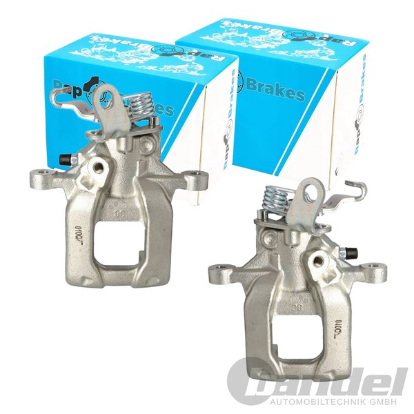 2X RAP Brakes Bremssattel Hinten Rechts Links Passend FÜR Audi A3 Seat Altea-image
