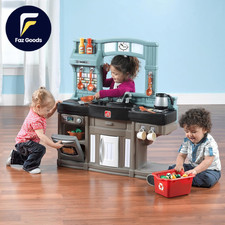 Best Chefs Kids Kitchen Playset Indoor/Outdoor Kitchenette Interactive Play NEW