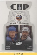 2020-21 Upper Deck Cup Components Butch Goring John Tonelli #CCP-GT READ 2u9