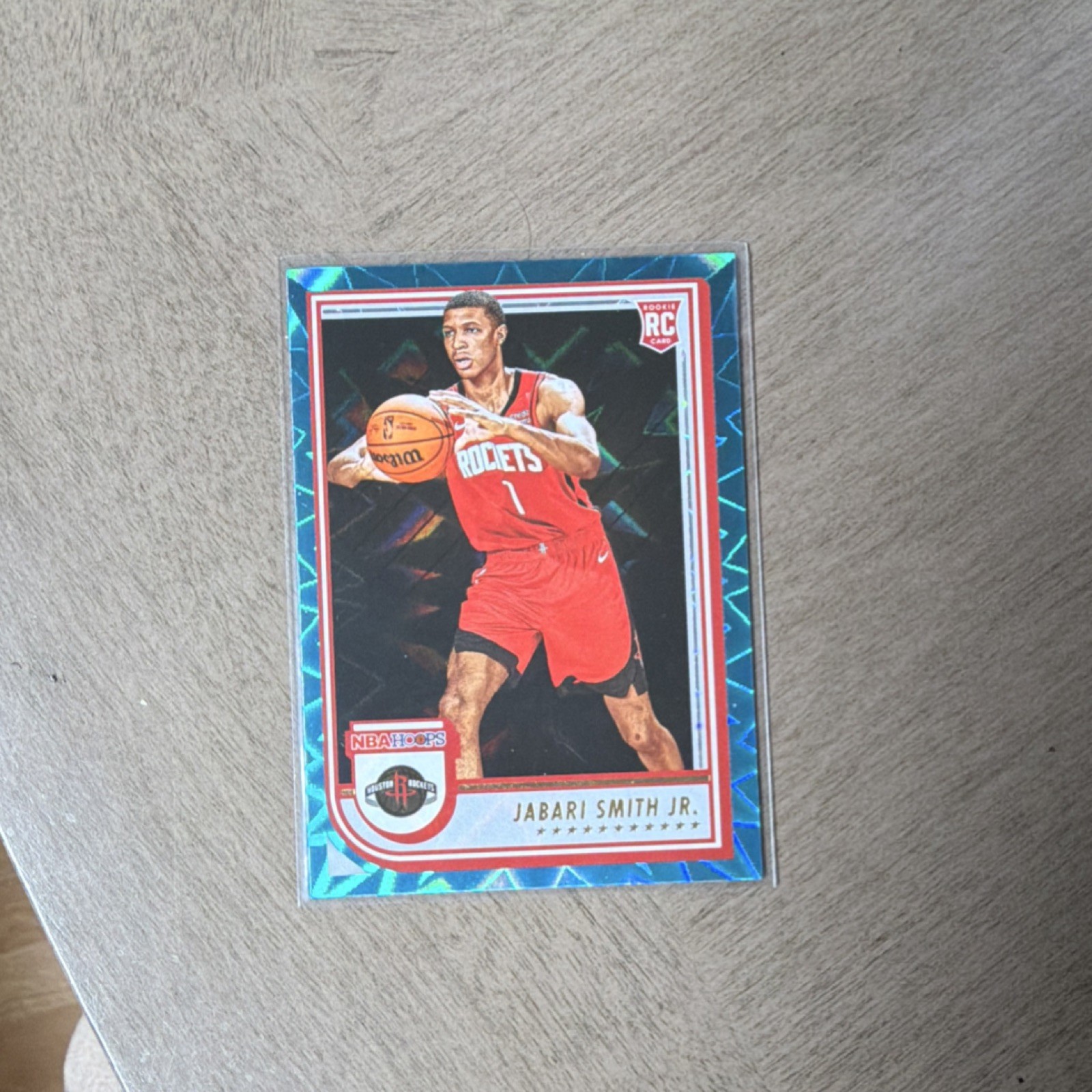Panini 2022-23 Hoops Jabari Smith Jr. Rookie Teal Explosion #233