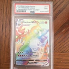 2020 Pokémon Charizard VMAX Secret Rare Champion's Path Holo PSA 9 #074/073