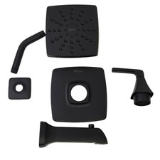 Pfister 8P8-WS2-BIESSSDB Bruxie Tub and Shower Faucet with Valve - Matte Black