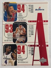 1996-97 Upper Deck #164 Juwan Howard Chris Webber Bullets Building a Winner