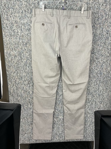 Banana Republic Mens 33x34 Tailored Fit Tapered Flat Front Chinos Pants Trousers - Picture 3 of 3