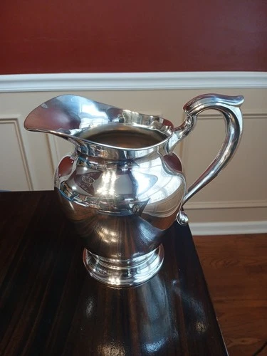 Sterling Reed and Barton Large Water Pitcher Flawless Collectible