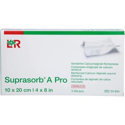Suprasorb a Pro Calciumalginat Kompr.10x20 cm 5St - PZN 16760434